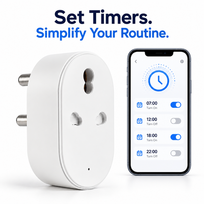 16A WiFi Smart Plug Socket with Energy Monitoring – Tuya Smart Life