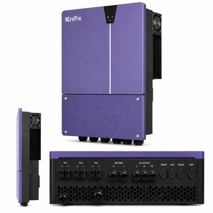 Knox Zynex ZX-3M-1020 10kW 48V Hybrid Solar Inverter – 3 MPPT IP66