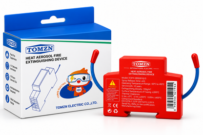 TOMZN Heat Aerosol Fire Extinguishing Device – Automatic Fire Suppression for Electrical Panels