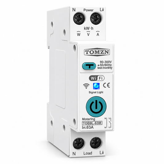 TOMZN TOB9L-63M 63A Smart WiFi 10-in-1 Protector Switch