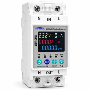 TOMZN TOMPD-63SW 63A Smart WiFi Protector 10-in-1 with Leakage Protection