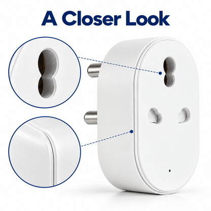 16A WiFi Smart Plug Socket with Energy Monitoring – Tuya Smart Life