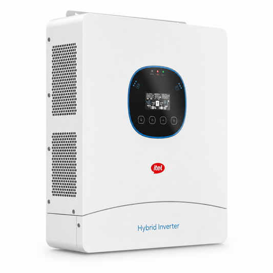 iTel IPV-6K48U Pro 6kW 48V IP54 Hybrid Solar Inverter