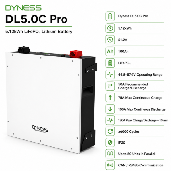 dyness dl5.0c pro 5.12kwh lithium battery dyness dl5.0c pro 5.12kwh lithium battery