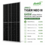 jinko tiger neo iii 645w n type bifacial anti glare solar panel jinko tiger neo iii 645w n type bifacial anti glare solar panel