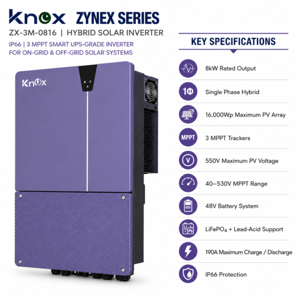 knox zynex zx 3m 0816 8kw hybrid inverter knox zynex zx 3m 0816 8kw hybrid inverter
